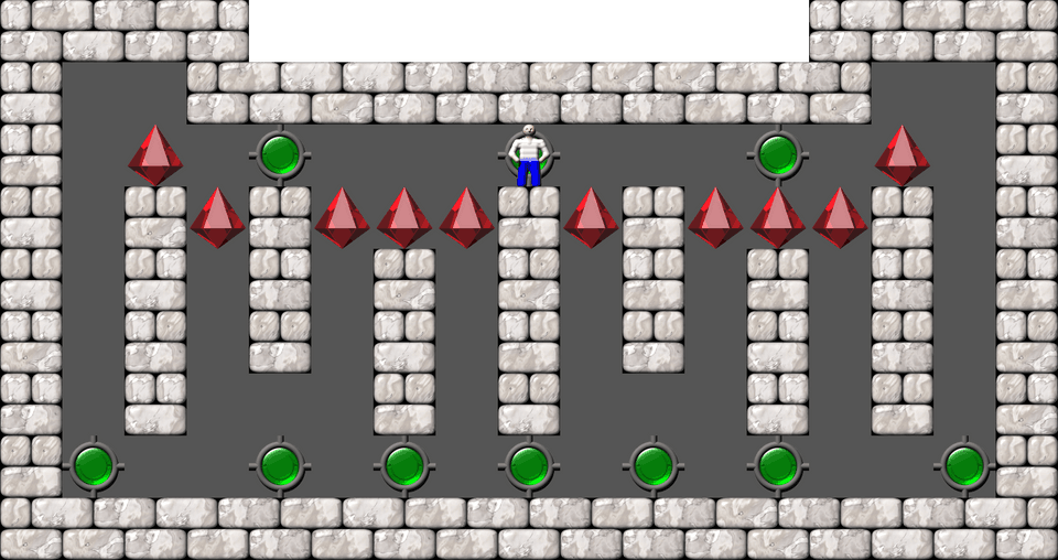 Sokoban Mass Remodel level 1447